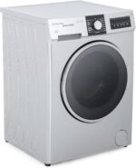 ⁦غسالة اوتوماتيك بالكامل تحميل أمامي سعة 8 كجم موديل WPW81015DSWS بتقنية انفرتر من وايت بوينت، مقاس 60 سم × 85 لون فضي، 8.0 كيلوجرام⁩ - الصورة ⁦3⁩