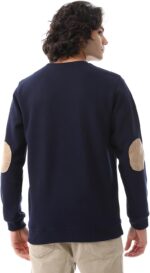 ⁦Andora mens Round Collar Slip On Kashmir Sweatshirt⁩ - الصورة ⁦3⁩