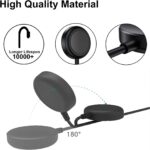 ⁦قاعدة شحن بديلة مع كابل شحن USB متوافقة مع ساعات سامسونج جالاكسي ووتش 4/ 4 كلاسيك/ 3/ اكتيف 2/ جالاكسي آكتيف، مع كابل شحن USB بطول 1 م من نيكست ستور⁩ - الصورة ⁦5⁩