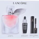 عطر او دو بارفان لا في اي بيل 30 مل + سيروم جينيفيك ادفانسد 10 مل + ماسكارا هيبنوز من لانكوم