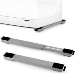 Home appliance base kit with strong adjustable wheels, ideal for moving heavy washing machines and refrigerators with high-quality stability and security