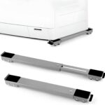 Home appliance base kit with strong adjustable wheels, ideal for moving heavy washing machines and refrigerators with high-quality stability and security