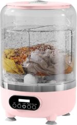 ⁦Mini Washing Machine,3L Rechargeable with Rotate Basket - Travel Small Washing Machine for Bras,for Apartment Dorm Hotel Pet Bedding Swimsuit T-Shirt Underclothes Socks⁩ - الصورة ⁦6⁩