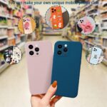⁦RankOne Case for OPPO A73 5G (6.5" Inches) Soft TPU Silicone Case - Dark Green⁩ - الصورة ⁦7⁩