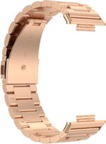⁦Compatible with Huawei Watch Fit 2 Bands, Replacement Stainless Steel Strap Adjustable Metal Wristbands for Huawei Watch Fit2 Active/Classic/Elegant Edition Smartwatch⁩ - الصورة ⁦4⁩