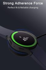 ⁦كيبل USB من يايكيا متوافق مع شاحن ساعة سامسونج جالكسي 6 وجالكسي ووتش كلاسيك 5 برو 4 3 اكتيف 2 كابل شحن لاسلكي لملحقات⁩ - الصورة ⁦3⁩