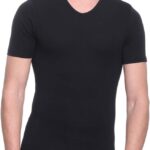 Dice Mens V-Neck short sleeve solid Undershirt (pack of 1)