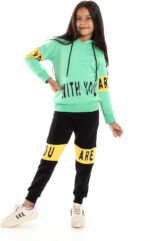 CAESAR Girls Printed Girls Training Suit Training Suit (pack of 2)