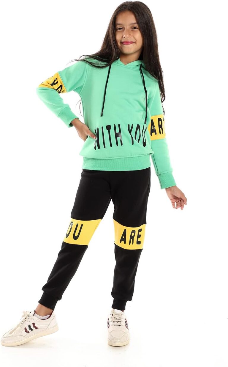 CAESAR Girls Printed Girls Training Suit Training Suit (pack of 2)