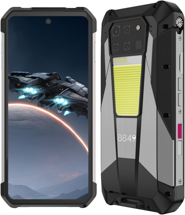 Unihertz Tank 3 Pro 5G Rugged: 6.79" FHD+: 100 Lumens DLP Projector: 16Gb + 512Gb: 200MP + 64MP Night Vison Camera: Camping Light: IR Blaster Remote: Large 23800mAh Battery
