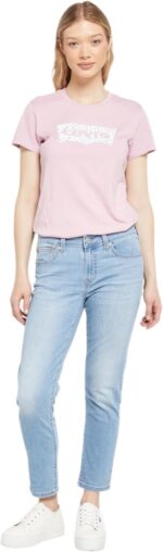Levi's Womens Mid-Rise Boyfriend Jeans Jeans (pack of 1)