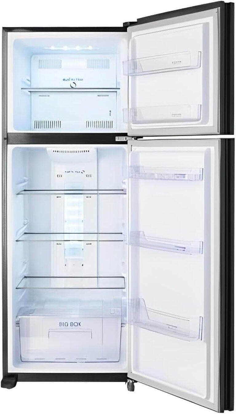 ثلاجة 370 لترسمارت دي فروست من يونيون اير ديجيتال لون اسود /فضي RD-380BB-DS