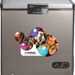ديب فريزر CF-270-SS من هامبورج، 270 لتر، فضي اللون