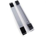 ⁦A pair of adjustable bases for heavy household appliances, suitable for washing machines and refrigerators, with adjustable wheels for safe and smooth movement⁩ - الصورة ⁦2⁩