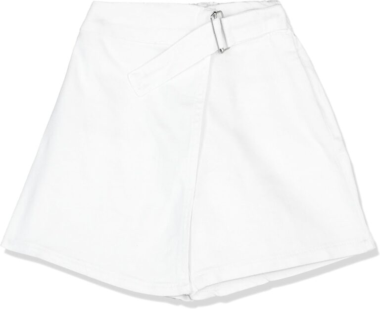 Junior Skirt For Kids Girls, White, 06