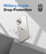 ⁦Ringke Air-S Series Case Compatible with iPhone 14 Plus 6.7 Inch, Air-S Series Thin Flexible Shockproof Slim TPU Lightweight Cover [ Anti-Slip ] - [ Designed for iPhone 14 Plus 6.7 Inch ]-Clear⁩ - الصورة ⁦5⁩