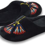 Shib Square, Lotus Flower - Home Slippers, womens