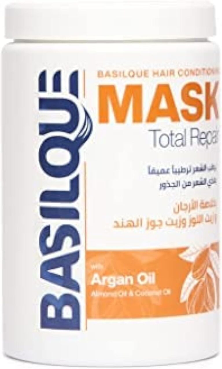 ماسك لترطيب الشعر بخلاصة زيت الأرجان وزيت جوز الهند وزيت اللوز من باسيلك، 1000 مل