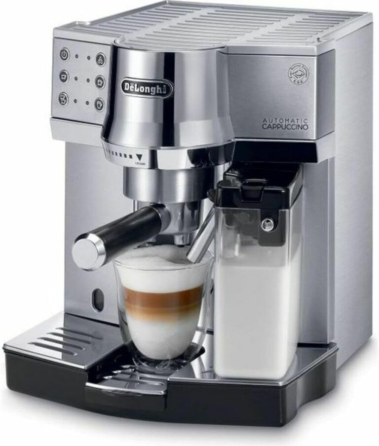 De'Longhi EC 850.M Pump Espresso and Cappuccino Coffee Machine - Silver (international warranty )