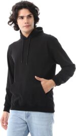 ⁦Andora mens Long Sleeves Fleeced Hoodie Sweatshirt (pack of 1)⁩ - الصورة ⁦2⁩