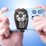 ⁦مبرد تحكم للألعاب من بيريري، متوافق مع الهواتف الذكية، يتصل عبر USB، متوافق مع نظام أندرويد، بتصميم مريح مع مشبك تلسكوبي، باللون المحمر الميتاليك⁩ - الصورة ⁦8⁩
