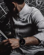 ⁦سوار متوافق مع ساعة امازفيت جي تي ار 2/ جي تي ار 2 اي/ ستراتوس 3/ جي تي ار مقاس 47 ملم/ جي تي ار 3/جي تي ار 3 برو معدني مقاس 22 ملم من يابزوز⁩ - الصورة ⁦5⁩