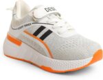 ⁦Kid Sportive Knit Sneakers Stylish Printed Design⁩ - الصورة ⁦2⁩