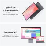 ⁦سامسونج تابلت جالكسي تاب S11، بتقنية الذكاء الاصطناعي، فضي، 5G، ذاكرة RAM 12GB، تخزين 128GB، تصميم خفيف الوزن، سامسونج Dex⁩ - الصورة ⁦4⁩