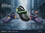 ⁦شبشب (كلوج) رجالي موديل Vortex من Project Z - خامة EVA طبية فائقة الخفة، تصميم ألوان متداخلة "دوامة" - مقاسات رجالية (41-45)⁩ - الصورة ⁦5⁩