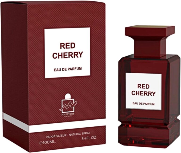 عطر مايلستون او دو بارفان ريد تشيري للجنسين من امبر، 100 مل