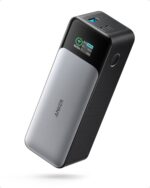 باور بانك من أنكر ببطارية ليثيوم أيون سعة 24000 مللي أمبير مع منفذ USB تايب C وشاشة ذكية للهواتف و اللابتوب متعدد الألوان
