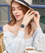 ⁦Magnetic Bands Compatible for Apple Watch Band 40mm Women 38mm 41mm 42mm 44mm 45mm 49mm Men, Stainless Steel Mesh Metal Adjustable Sport Strap Wristband iWatch Series 9 8 7 6 5 4 3 2 1 SE Ultra⁩ - الصورة ⁦7⁩