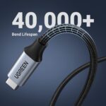⁦كابل من يوجرين بطول 1 متر نوع USB متوافق مع التابلت⁩ - الصورة ⁦4⁩