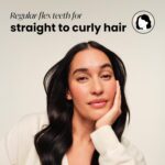 ⁦فرشاة تانجل تيزر الأصلية لتسليك الشعر - # بانثر اسود (للشعر الرطب والجاف)⁩ - الصورة ⁦3⁩