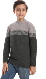 ⁦CAESAR Boys Wool Boys Pullover With Multi Design Pullover⁩ - الصورة ⁦2⁩