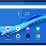 تابلت لينوفو تاب M10 FHD بلس (الجيل الثاني) شاشة 10.3 بوصة FHD (معالج ميديا تك هيليو P22T، تخزين 64 جيجابايت قابل للتوسيع حتى 1 تيرابايت، ذاكرة رام 4 جيجابايت، واي فاي + بلوتوث، 2 مكبرات الصوت،