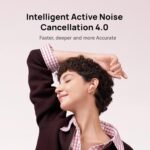 ⁦HUAWEI FreeBuds 7i Wireless Earbuds, Intelligent Active Noise Cancellation 4.0, Unlimited Spatial Audio, iOS and Android, Stable Clear Calls, 4 Ear Tips for Comfitable fit, Fast Charging, Black⁩ - الصورة ⁦2⁩