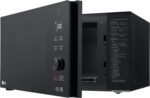⁦ميكروويف عاكس ذكي مع شواية من ال جي MH8265DIS - 1200 واط، 42 لتر، اسود - (ضمان دولي)⁩ - الصورة ⁦4⁩
