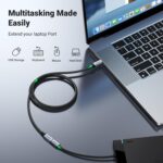 ⁦كابل من يوجرين بطول 1 متر نوع USB متوافق مع التابلت⁩ - الصورة ⁦5⁩