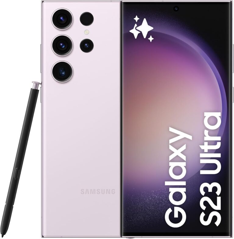 Samsung Galaxy S23 Ultra, 512GB, Lavender, UAE Version, 5G Mobile Phone, Dual SIM, Android Smartphone, 1 Year Manufacturer Warranty