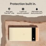 ⁦Google Pixel 6 Pro Dual-SIM 128GB ROM + 12GB RAM - Stormy Black⁩ - الصورة ⁦6⁩