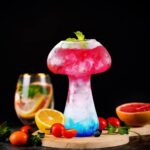 ⁦كوب زجاجي بتصميم مبتكر AE للمنزل من بورتال جلاس، سعة 280 مل⁩ - الصورة ⁦2⁩