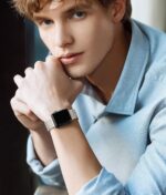 ⁦Magnetic Bands Compatible for Apple Watch Band 40mm Women 38mm 41mm 42mm 44mm 45mm 49mm Men, Stainless Steel Mesh Metal Adjustable Sport Strap Wristband iWatch Series 9 8 7 6 5 4 3 2 1 SE Ultra⁩ - الصورة ⁦6⁩