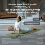 ⁦سامسونج سماعات اذن لاسلكية من جالاكسي بادز 3 اف اي، تصميم شفرة، صوت متوازن، صوت 360 درجة، خاصية الغاء الضوضاء النشطة ومكالمات واضحة، اسود - ضمان لمدة عام / اصدار محلي⁩ - الصورة ⁦8⁩