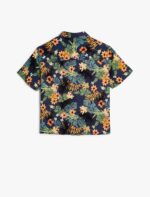 ⁦KOTON Boys Viscose Floral Printed Short Sleeve Pocket Detail Shirt (pack of 1)⁩ - الصورة ⁦2⁩