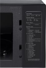 ⁦ميكروويف عاكس ذكي مع شواية من ال جي MH8265DIS - 1200 واط، 42 لتر، اسود - (ضمان دولي)⁩ - الصورة ⁦5⁩