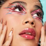 ⁦أحمر شفاه من نيكس بروفيشنال ميك اب سائل بلمسة عالية اللمعان بلون سوبرموديل⁩ - الصورة ⁦8⁩