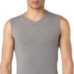Dice Mens V-Neck Sleeveless Solid Muscle Tee Undershirt (pack of 1)