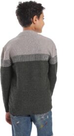 ⁦CAESAR Boys Wool Boys Pullover With Multi Design Pullover⁩ - الصورة ⁦4⁩