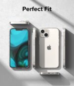 ⁦Ringke Air-S Series Case Compatible with iPhone 14 Plus 6.7 Inch, Air-S Series Thin Flexible Shockproof Slim TPU Lightweight Cover [ Anti-Slip ] - [ Designed for iPhone 14 Plus 6.7 Inch ]-Clear⁩ - الصورة ⁦6⁩